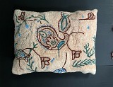 2023 4H. Paisley Pillow. Designed and Hooked by Lisa O_Connell